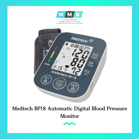 Medtech BP18 Automatic Digital Blood Pressure Monitor