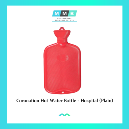 Coronation Hot Water Bottle - Hospital (Plain)