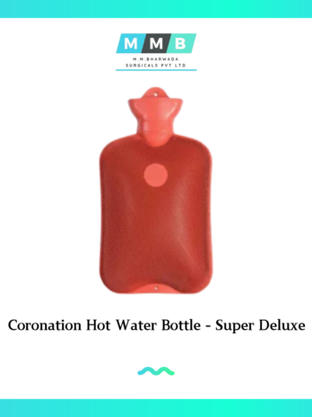 Coronation Hot Water Bottle – Super Deluxe (Two Side Ribbed)