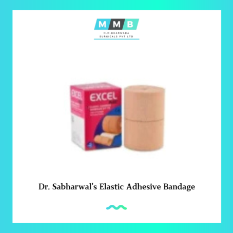 Dr. Sabharwal's Elastic Adhesive Bandage BP Haeloplast