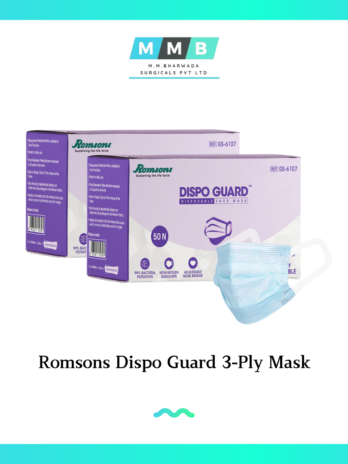 Romsons Dispo Guard 3-Ply Mask