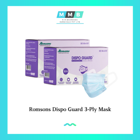 Romsons Dispo Guard 3-Ply Mask