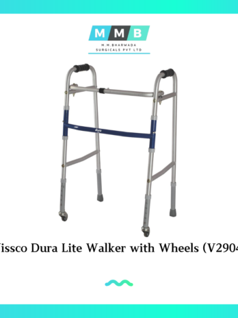 Vissco Dura Lite Walker with Wheels (V2904)