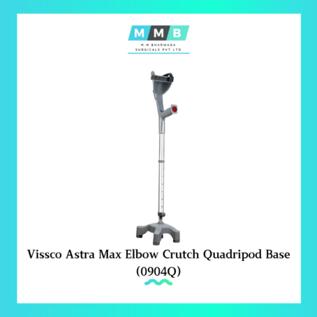 Vissco Astra Max Elbow Crutch Quadripod Base (0904Q)