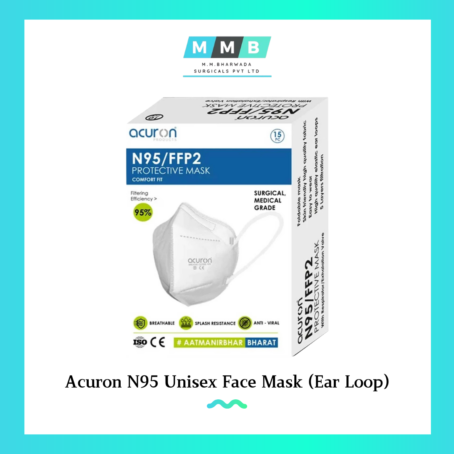 Acuron N95 Unisex Face Mask (Ear Loop)