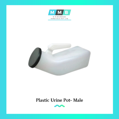 Plastic Urine Pot- Male