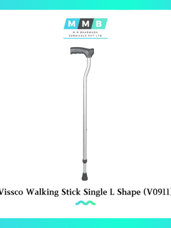 Vissco Walking Stick Single L Shape (V0911)